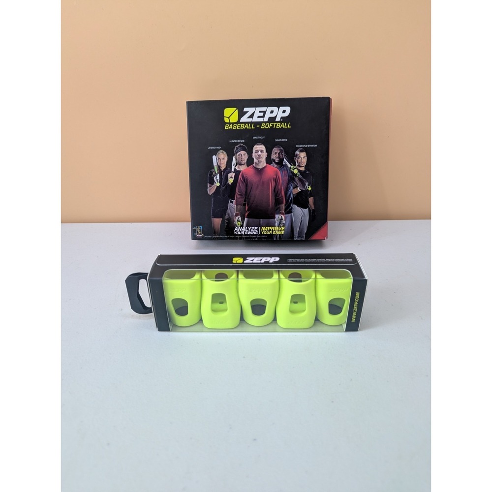 Zepp 3D Swing Motion Analyzer for Baseball and Softball + 5 Pack Bat Mount NEW